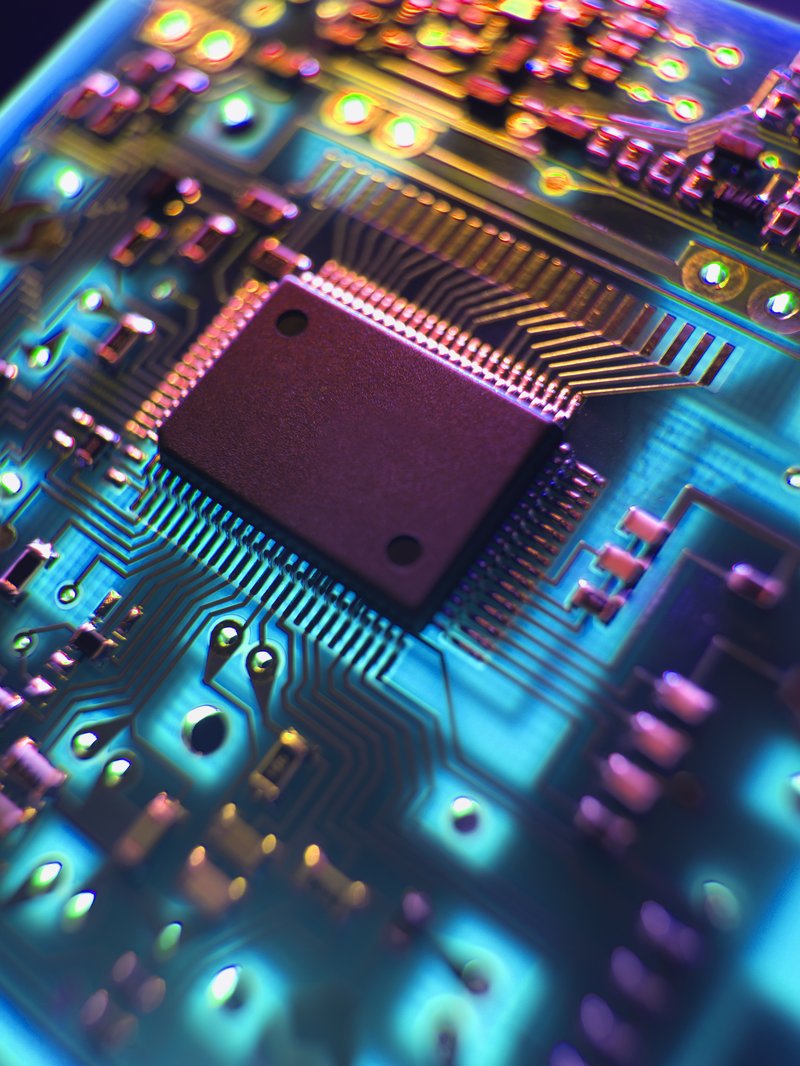 Circuit imprimé et fibre optique — infrastructure technologique IITECH